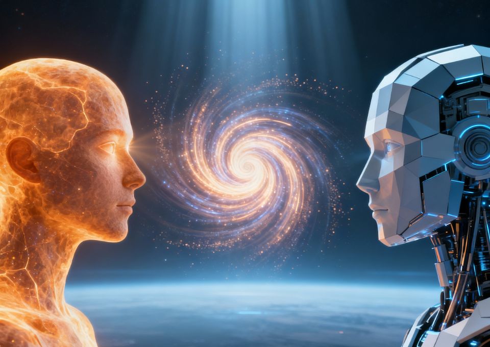 Symbolbild für Human-AI-Synergy